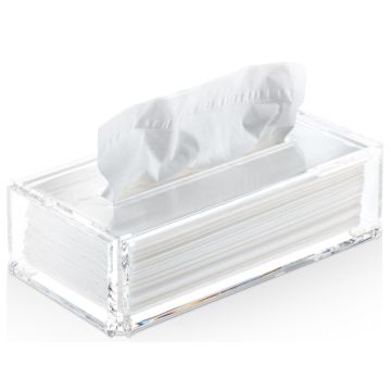 Cutie servetele Decor Walther Sky KB, 7.5x14x 4cm, acril, transparent