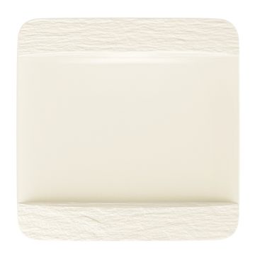Farfurie plata Villeroy & Boch Manufacture Rock Blanc 28x28cm