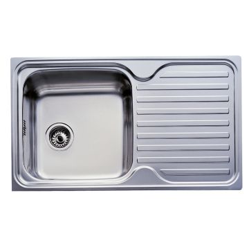 Chiuveta bucatarie Teka Classic 1B 1D 86, 860x500mm, inox microtexturat