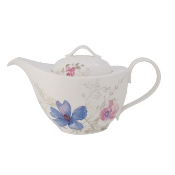 Vas servire ceai Villeroy & Boch Mariefleur Gris Basic 1.20 litri, 6 persoane