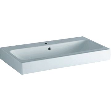 Lavoar Geberit iCon 75x48.5cm, montare pe blat, alb