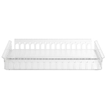 Tava Kartell Piazza design Fabio Novembre, 48x37cm, transparent
