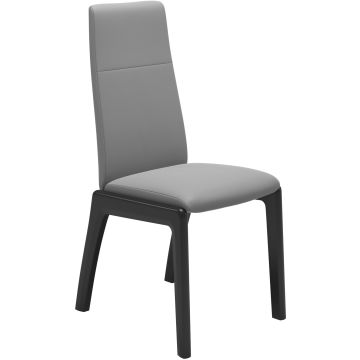 Scaun Stressless Chilli v2 High D100 M, Balance&Glide, cadru negru, tapiterie piele Batik Wild Dove