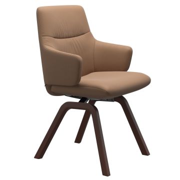 Scaun Stressless Mint v2 Low D200 L, Balance&Glide, cadru walnut, tapiterie piele Batick Latte