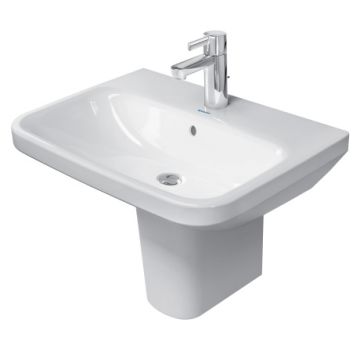 Set lavoar Duravit Durastyle 60cm si semipicior alb