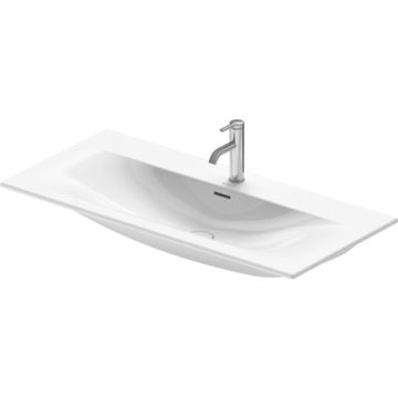 Lavoar Duravit Viu 103x49cm, montare pe mobilier, alb