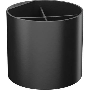 Pahar Hansgrohe WallStoris cu fixare pe bara suport, negru mat