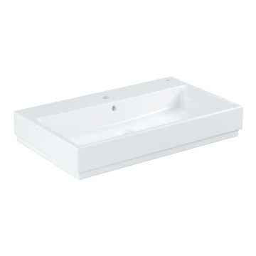 Lavoar Grohe Cube Ceramic 80cm, PureGuard, alb