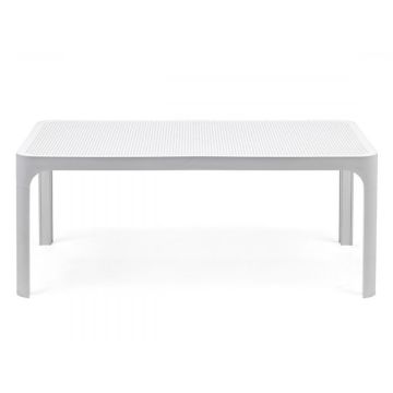 Masuta exterior Nardi Net 60x100cm, h 40cm, alb