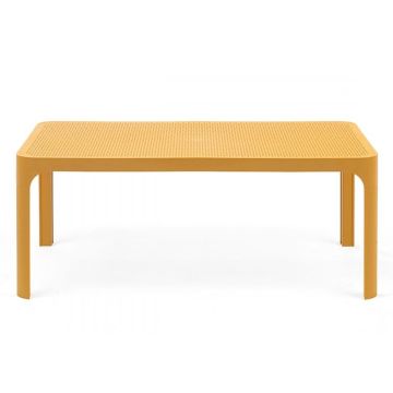 Masuta exterior Nardi Net 60x100cm, h 40cm, mustar