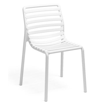 Scaun exterior Nardi Doga Bistrot alb