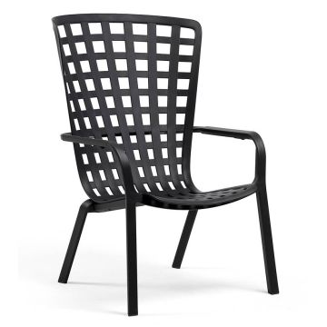 Fotoliu recliner exterior Nardi Folio, antracit