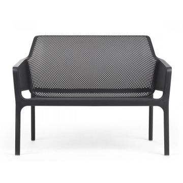 Banca exterior Nardi Net 116x70cm, h 86cm, antracit