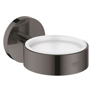 Suport de perete pentru pahar Grohe Essentials, hard graphite