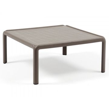 Masuta exterior Nardi Komodo Tavolino, 70x70cm, h32.5cm, tortora