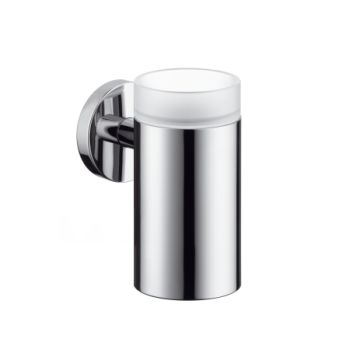 Suport cu pahar Hansgrohe Logis, crom EXPUS