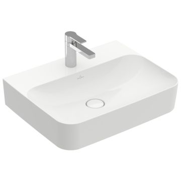 Lavoar Villeroy & Boch Finion 60x47cm, finisat suplimentar, alb