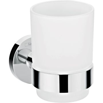 Suport cu pahar Hansgrohe Logis Universal, crom