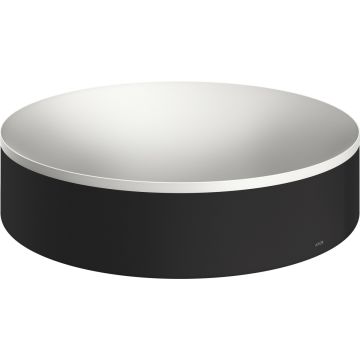 Lavoar tip bol Axor Suite diametru 40cm cu rama metalica design negru mat