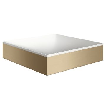 Lavoar tip bol Axor Suite 40x40cm cu rama metalica design bronz periat