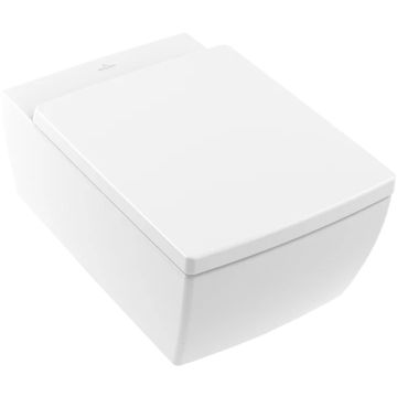 Vas WC suspendat Villeroy & Boch Memento 2.0 CeramicPlus DirectFlush, 56x37.5cm, Alb Alpin