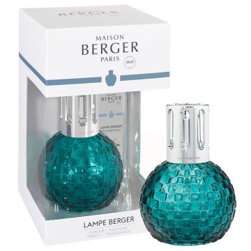 Set lampa catalitica cu parfum Maison Berger Disco Green cu parfum Musc Cocoon 250ml
