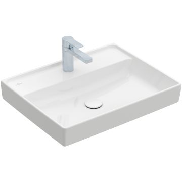 Lavoar Villeroy & Boch Collaro 60x47cm, fara preaplin, alb