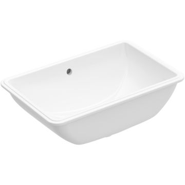 Lavoar Villeroy & Boch Lunea 54.5x34cm, montare sub blat, Alb Alpin