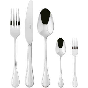 Set tacamuri Sambonet Royal Solid Handle, 60 piese, inox