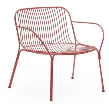 Fotoliu exterior Kartell Hiray design Ludovica & Roberto Palomba, ruginiu