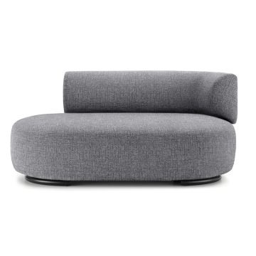 Canapea Kartell K-Waiting design Rodolfo Dordoni, 153cm orientare dreapta, Texture Sky Blue