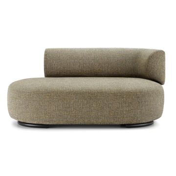 Canapea Kartell K-Waiting design Rodolfo Dordoni, 153cm orientare dreapta, Texture Green