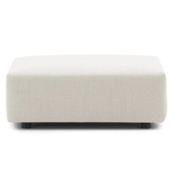 Pouf exterior Kartell Plastics Outdoor design Piero Lissoni, 88x88cm, White