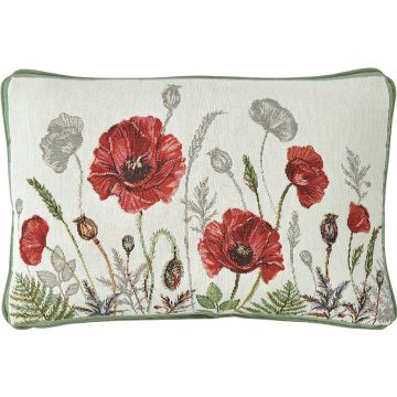Perna decorativa Sander Gobelins Poppy Meadow 32x48cm, 40 natur