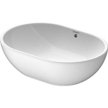 Lavoar tip bol Duravit Bathroom_Foster 49.5x35cm, fara orificiu baterie, montare pe blat