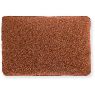 Perna decorativa Kartell design Patricia Urquiola, 50x35cm, textil Orsetto caramiziu