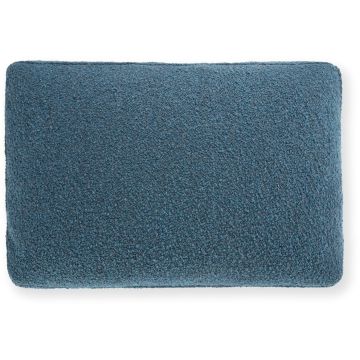 Perna decorativa Kartell design Patricia Urquiola, 50x35cm, textil Orsetto albastru
