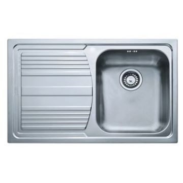 Chiuveta bucatarie Franke Logica Line LLX 611, picurator stanga, 790x500, inox lucios