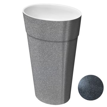 Lavoar free-standing Besco Uniqa Glam 32x46x84cm, Graphite