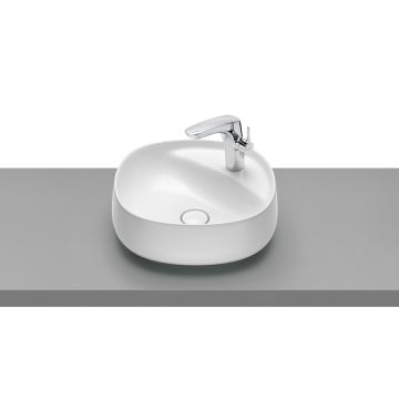 Lavoar tip bol Roca Beyond 455x455mm, alb
