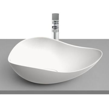 Lavoar tip bol Roca Ohtake 54x37.5cm, alb mat