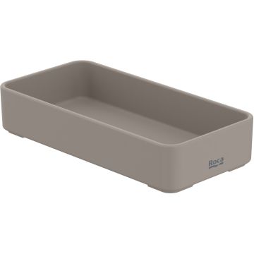 Recipient accesorii baie Roca Ona 15cm, nisipiu