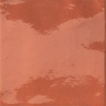 Faianta Iris Bottega D'Arte 15x15cm, 10mm, Arancio lucido