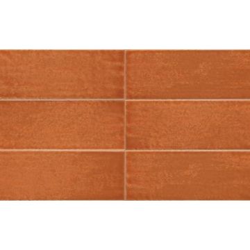 Faianta Iris Maiolica 10x30cm, 7mm, Arancio