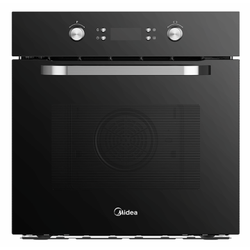 Cuptor electric incorporabil Midea MO 659 TD BK, 65 litri, 9 functii, negru
