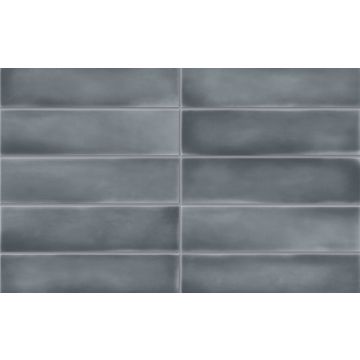 Faianta Iris Theke Tempere 30x7.5cm, 8.8mm, blu glossy