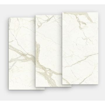 Gresie portelanata FMG Marmi Classici Maxfine 300x150cm, 6mm, Calacatta Lucidato
