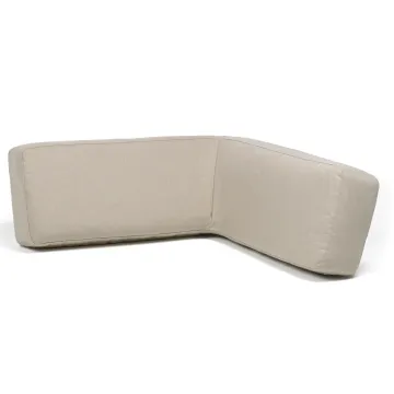 Perna colt spatar canapea exterior Nardi Maximo 92x35cm, alb Perla Sunbrella
