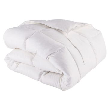 Pilota Descamps Nuit Sublime 2 200g/mp, 240x220cm combinabila, puf si pene gasca, alb