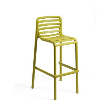Scaun inalt exterior Nardi Doga Stool, h75cm, pera